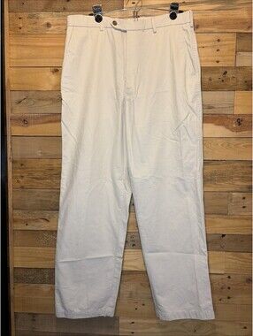 Daniel Cremieux Pants Men’s 35 X 30 NWT Stone White Classics Biarritz Pant